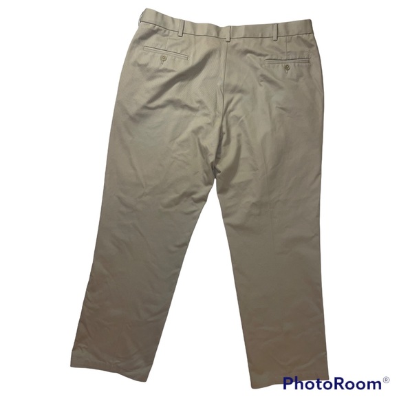 Haggar Tan Classic Fit Work To Weekend Twill Pants 40 X 31 - Picture 6 of 15